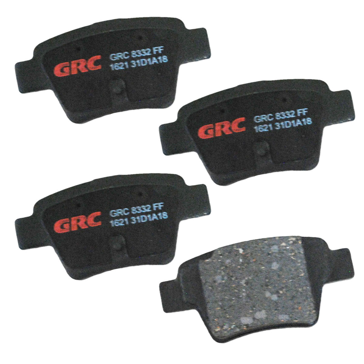 GCD1621 - BALATAS CERAMICAS TRASERAS PARA PEUGEOT 207 2008-2011