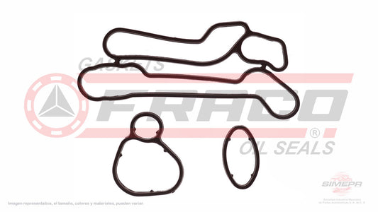 CO-7640050 - EMPAQUE ENFRIADOR DE ACEITE PARA CHEVROLET AVEO L4 1.6 L LXV 16 V. DOHC LXV 2009-2011