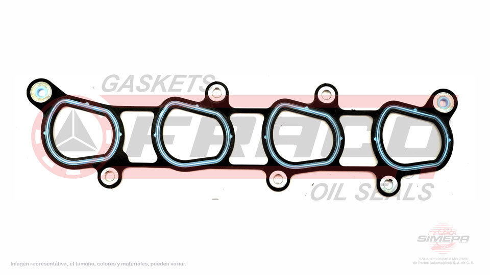 MIX-2640055 - EMPAQUE MULTIPLE DE ADMISION PARA FORD FOCUS L4 2.0 L SOHC 8 V. 122 CID 2000-2004
