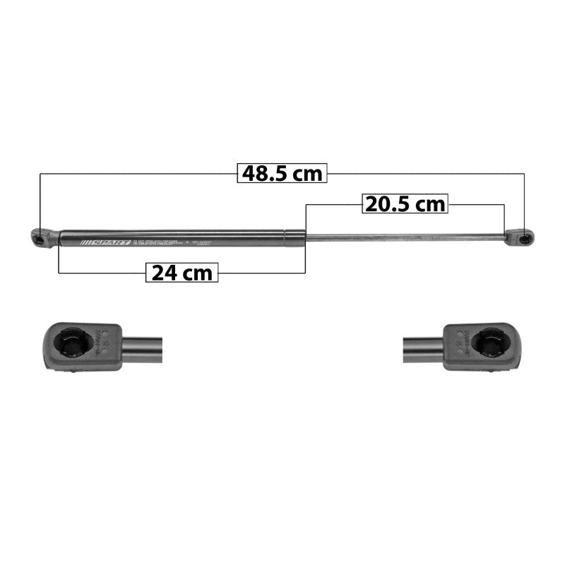 MANJ-51188 - AMORTIGUADOR 5TA PUERTA PARA KIA FORTE 2014-2018 DERECHA/IZQUIERDA TRASERO