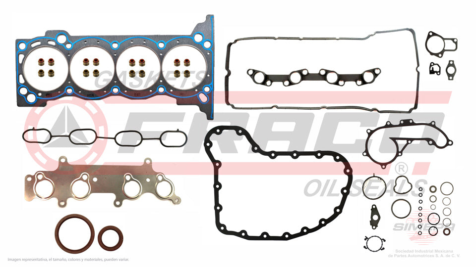 FSX-8040357NR - JUEGO DE EMPAQUES PARA TOYOTA 4RUNNER L4 2.7 L 16 V. DOHC 2TRFE 2010