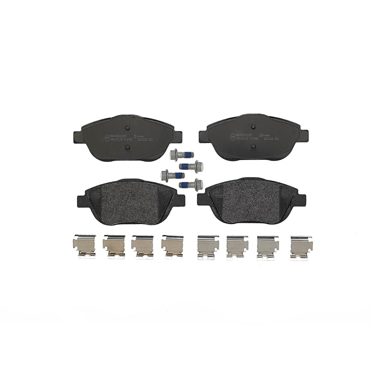 BRE-P61103 - BALATAS DELANTERAS PARA PEUGEOT 2008 ALLURE 2019-2019