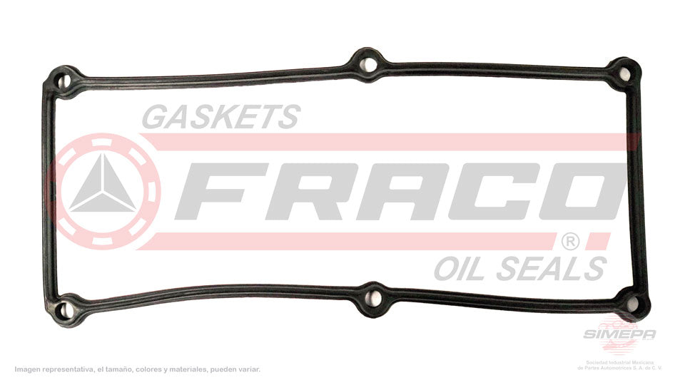 VSX-3640001 - EMPAQUE DE TAPA PUNTERIAS PARA DODGE ATOS L4 1.0 L 12 V. SOHC G4HC 2000-2004