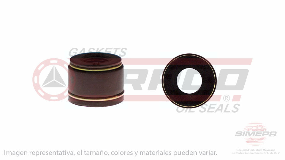 S-9504-V - (50 PIEZAS) SELLO DE VALVULA (RETEN) PARA CHRYSLER CORDOBA V8 5.2 L 16 V. 318 CID 1975-1983