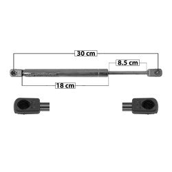 MANJ-60060 - AMORTIGUADOR CAJUELA PARA AUDI A4 2005-2008 DERECHA/IZQUIERDA