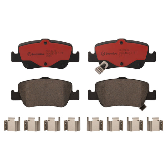 BRE-P83080N - BALATAS TRASERAS PARA TOYOTA COROLLA BASE 2009-2011