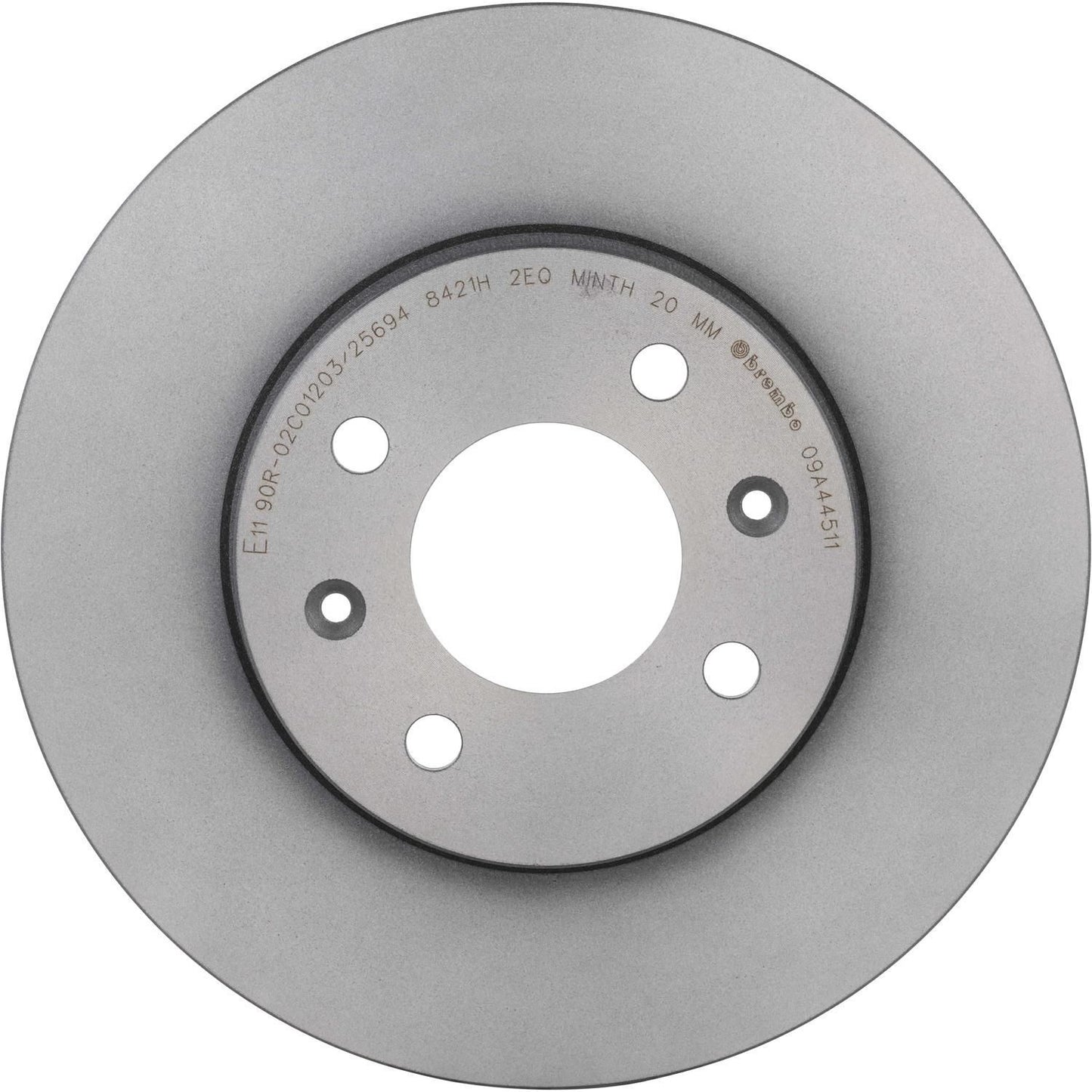 BRE-09.A445.11 - PAR DE DISCOS DE FRENO DELANTEROS PARA DODGE ATTITUDE GL 2006-2011