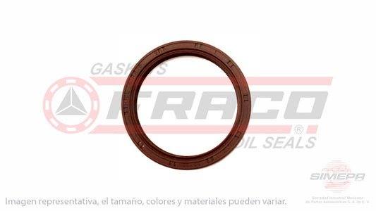 S-060061-V - RETEN DE CIGÜEÑAL PARA DODGE ATOS L4 1.0 L 12 V. SOHC G4HC 2000-2004