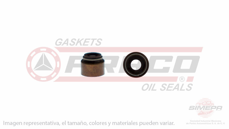 S-5202-V - (50 PIEZAS) SELLO DE VALVULA (RETEN) PARA PONTIAC MATIZ L4 1.0 L. 8 V. SOHC  2004-2011