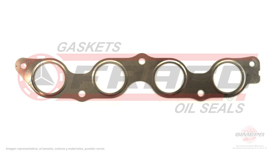MEX-8040085 - EMPAQUE MULTIPLE DE ESCAPE PARA SCION XA L4 1.5 L 16 V. DOHC 1NZFE 2004-2006