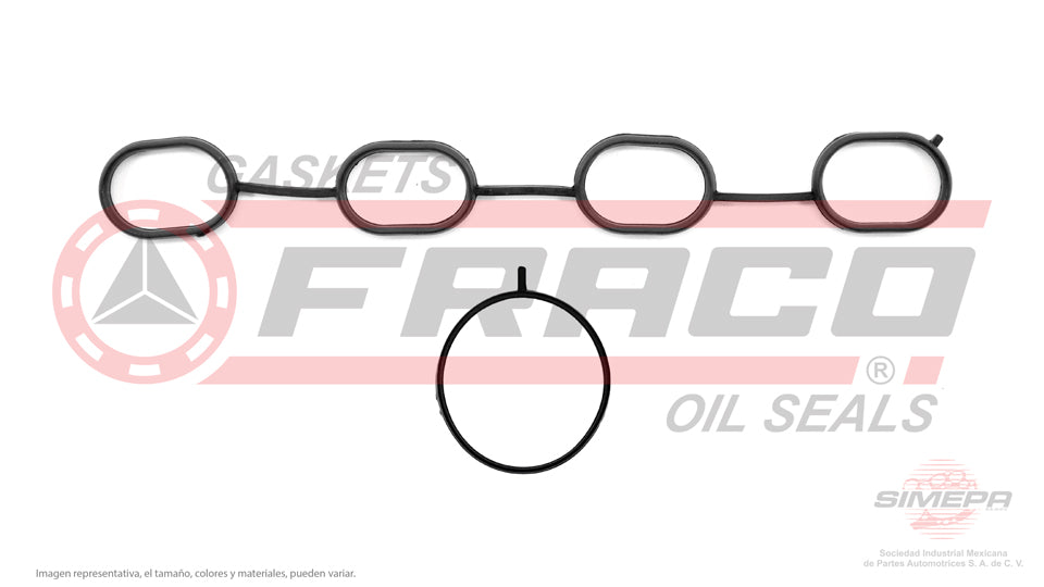 MIX-3640061 - EMPAQUE MULTIPLE DE ADMISION PARA DODGE ATTITUDE L4 1.4 L 16 V. DOHC G4FA 2011-2014