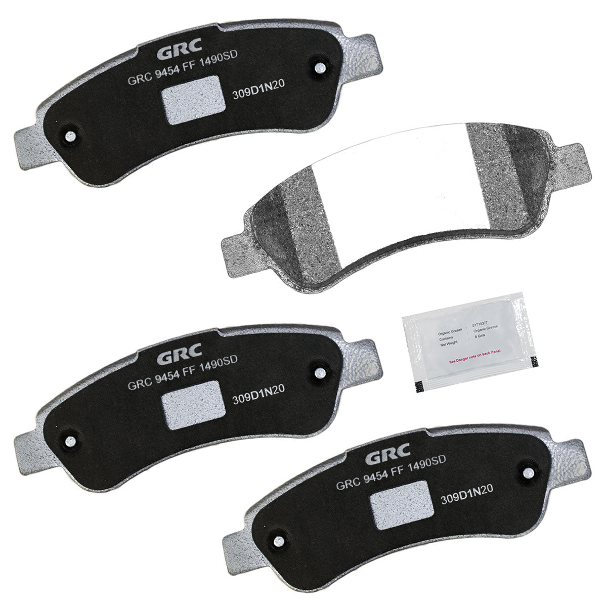 GPRD1490SD - BALATAS SEMIMETALICAS TRASERAS PARA FIAT DUCATO 2008-2020