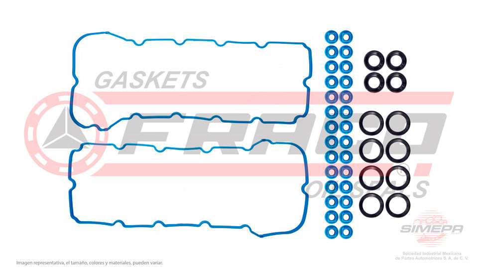 VSX-2682085 - EMPAQUE DE TAPA PUNTERIAS PARA FORD F-150 V8 5.0 L DOHC 32 V. DOHC COYOTE 2011-2014