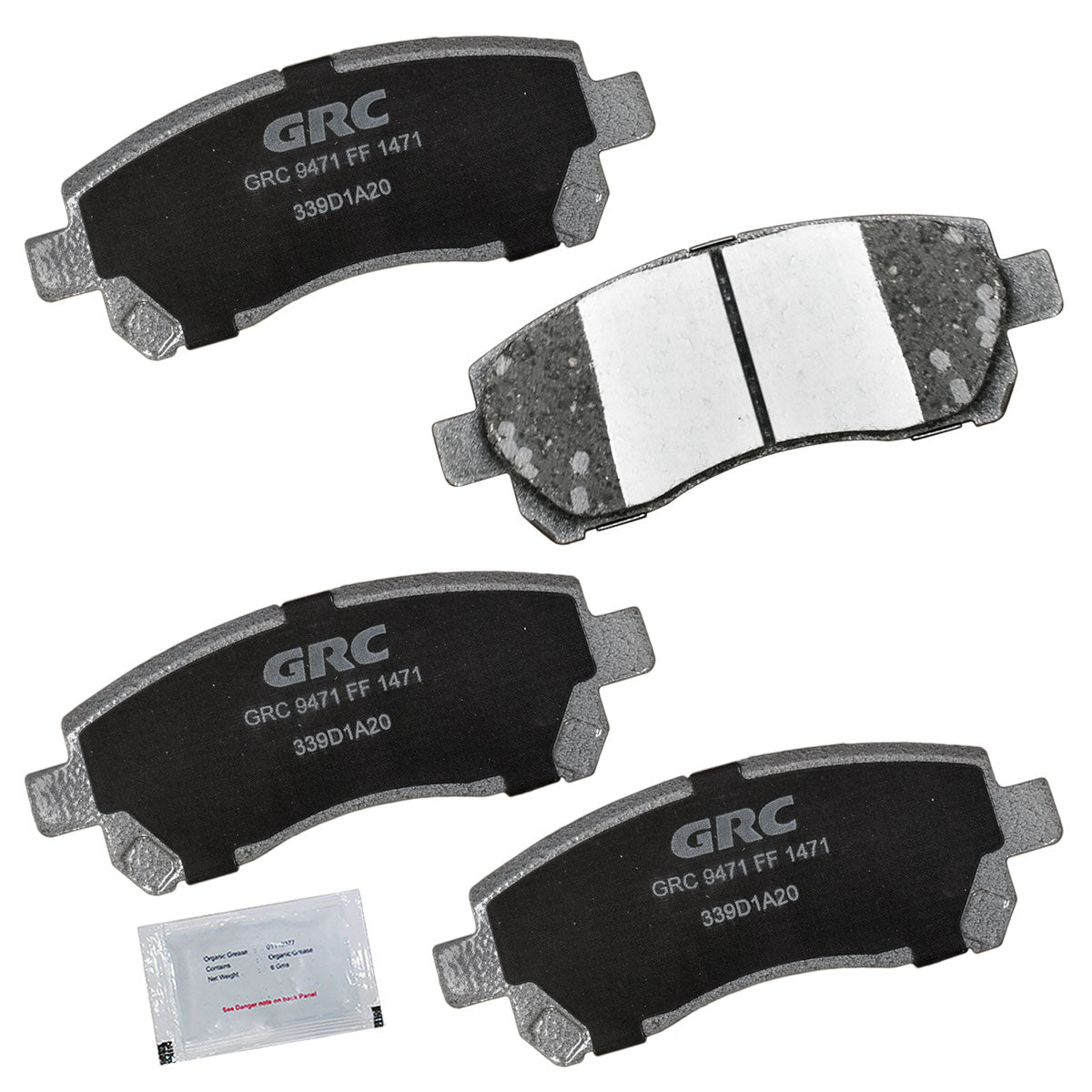 GPRD1471 - BALATAS CERAMICAS DELANTERAS PARA TOYOTA AVANZA 2007-2020