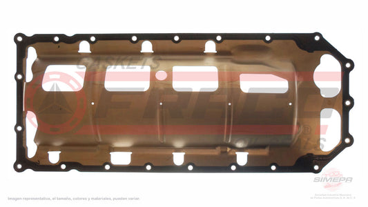 OSX-1182105 - EMPAQUE DE CARTER PARA CHRYSLER ASPEN V8 5.7 L 16 V. HEMI 2007-2008