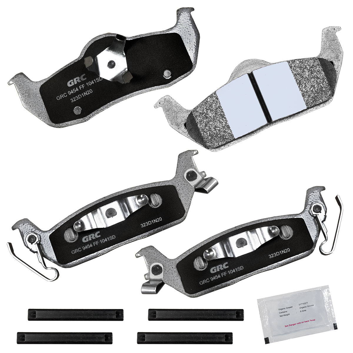 GPRD1041SD - BALATAS SEMIMETALICAS TRASERAS PARA INFINITI QX56 2004-2010