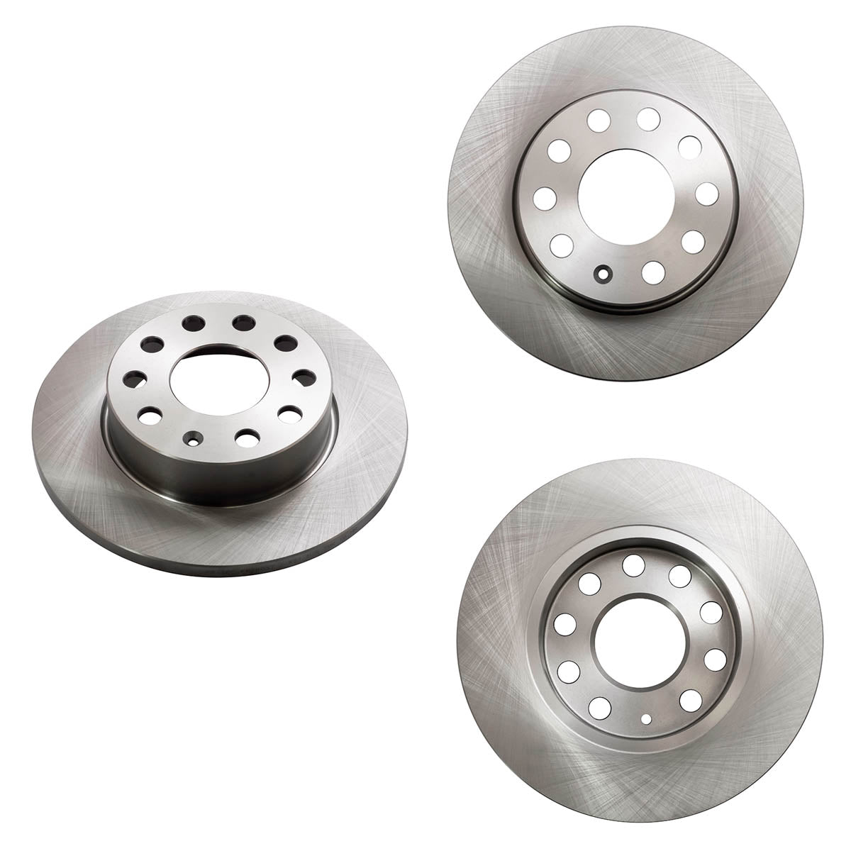 FR-28037 PAR DISCOS DE FRENO TRASEROS AUDI A3 QUATTRO 30 ANIVERSARIO 4 CIL 2L 2011-2011
