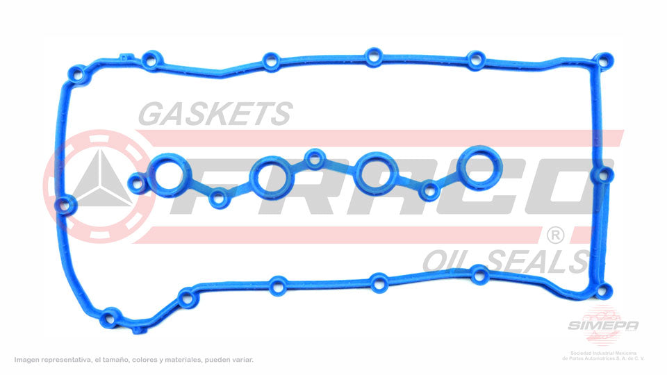 VSX-1140070 - EMPAQUE DE TAPA PUNTERIAS PARA DODGE AVENGER L4 2.0 L 16 V. DOHC ECN GEMA 2008-2011
