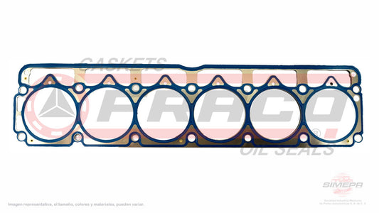 HGX-0260060-MLO - EMPAQUE DE CABEZA PARA JEEP CHEROKEE L6 4.0 L 12 V 242 CID 1987-2001