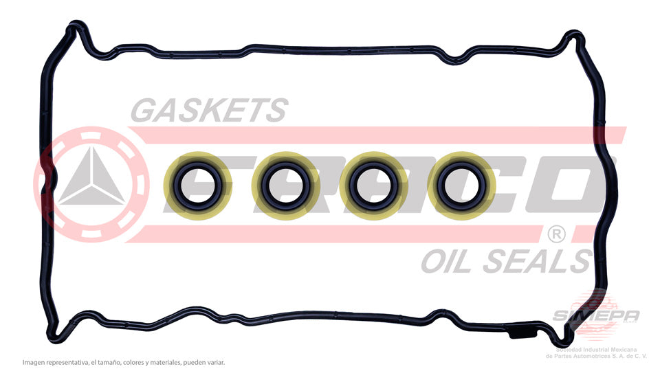 VSX-5840297 - EMPAQUE DE TAPA PUNTERIAS PARA NISSAN ALTIMA L4 2.5 L 16 V. DOHC QR25DE 2013-2018