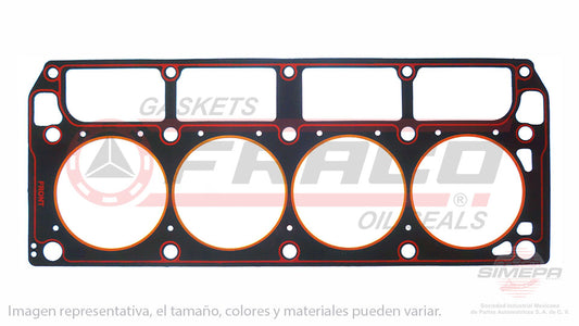 HGX-3082172-ART - EMPAQUE DE CABEZA PARA CADILLAC CTS V8 6.0 L 16 V. OHV 2006-2007