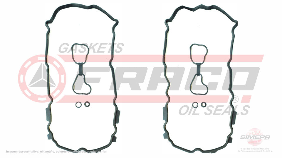 VSX-5862034 - EMPAQUE DE TAPA PUNTERIAS PARA INFINITI EX35 V6 3.5 L 24 V. DOHC VQ35HR 2008-2012