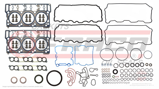 FSX-2662090 - JUEGO DE EMPAQUES PARA INTERNATIONAL CF500 V6 4.5 L DIESEL 16V VT275 POWERSTROKE 2005-2008