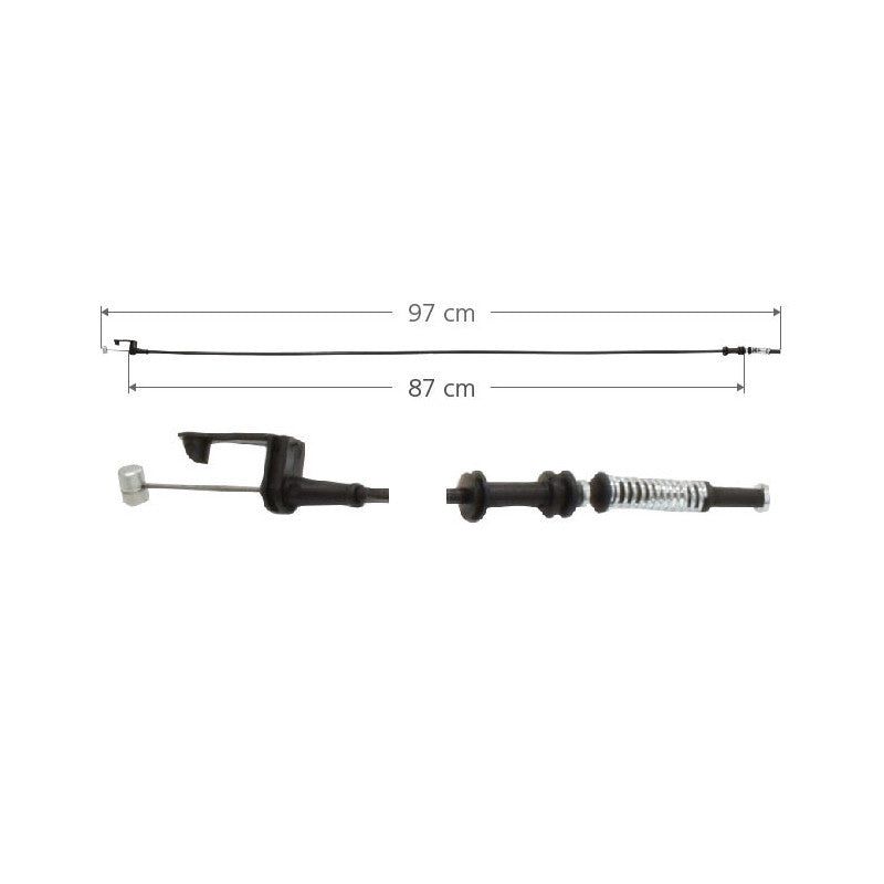 MANJ-96517 - CHICOTE CERRADURA PARA FORD FIESTA 1997-2002 DERECHA/IZQUIERDA
