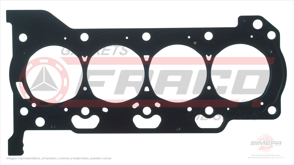 HGX-8040187-MLO - EMPAQUE DE CABEZA PARA LEXUS CT200H L4 1.8 L 16 V. DOHC 2ZRFXE 2011-2016