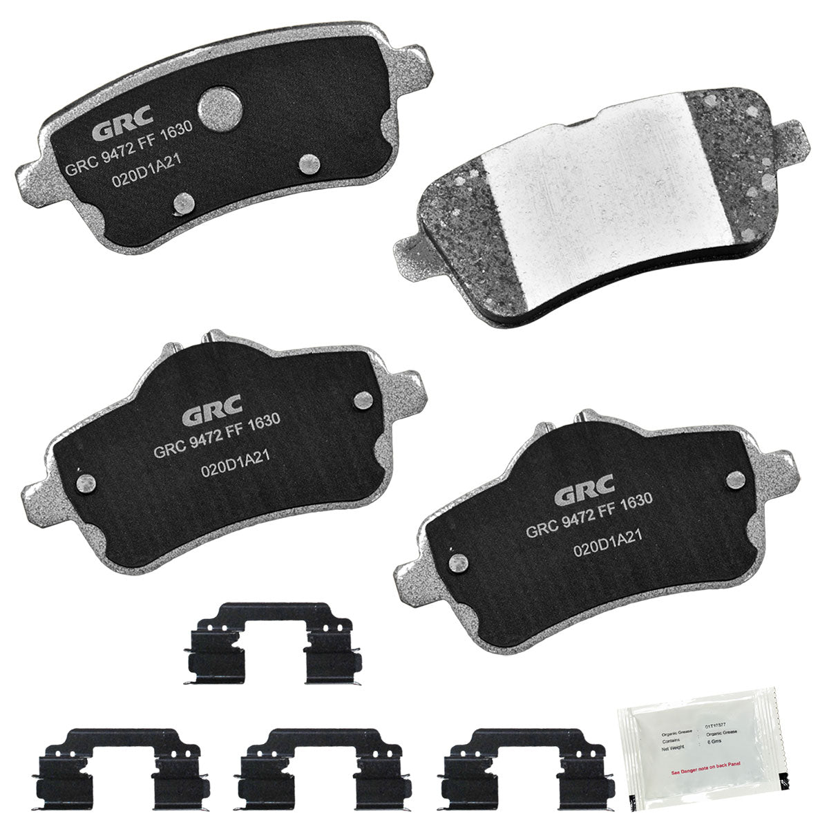 GPRD1630 - BALATAS CERAMICAS TRASERAS PARA MERCEDES-BENZ A45 2017-2017