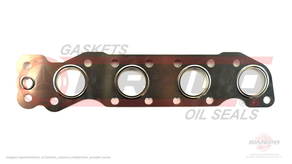 MEX-7640035 - EMPAQUE MULTIPLE DE ESCAPE PARA SUZUKI IGNIS L4 1.3 L 16 V. DOHC M13A 2004-2007