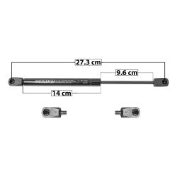 MANJ-50846 - AMORTIGUADOR CAJUELA PARA CHRYSLER INTREPID 1998-2004 DERECHA/IZQUIERDA