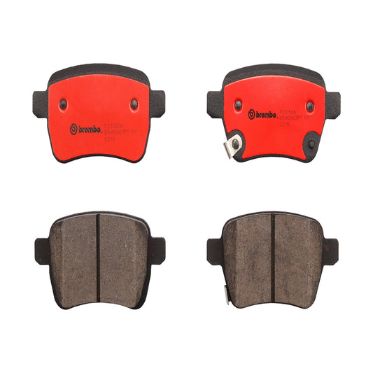 BRE-P23156N - BALATAS TRASERAS PARA FIAT 500L EASY 2014-2017