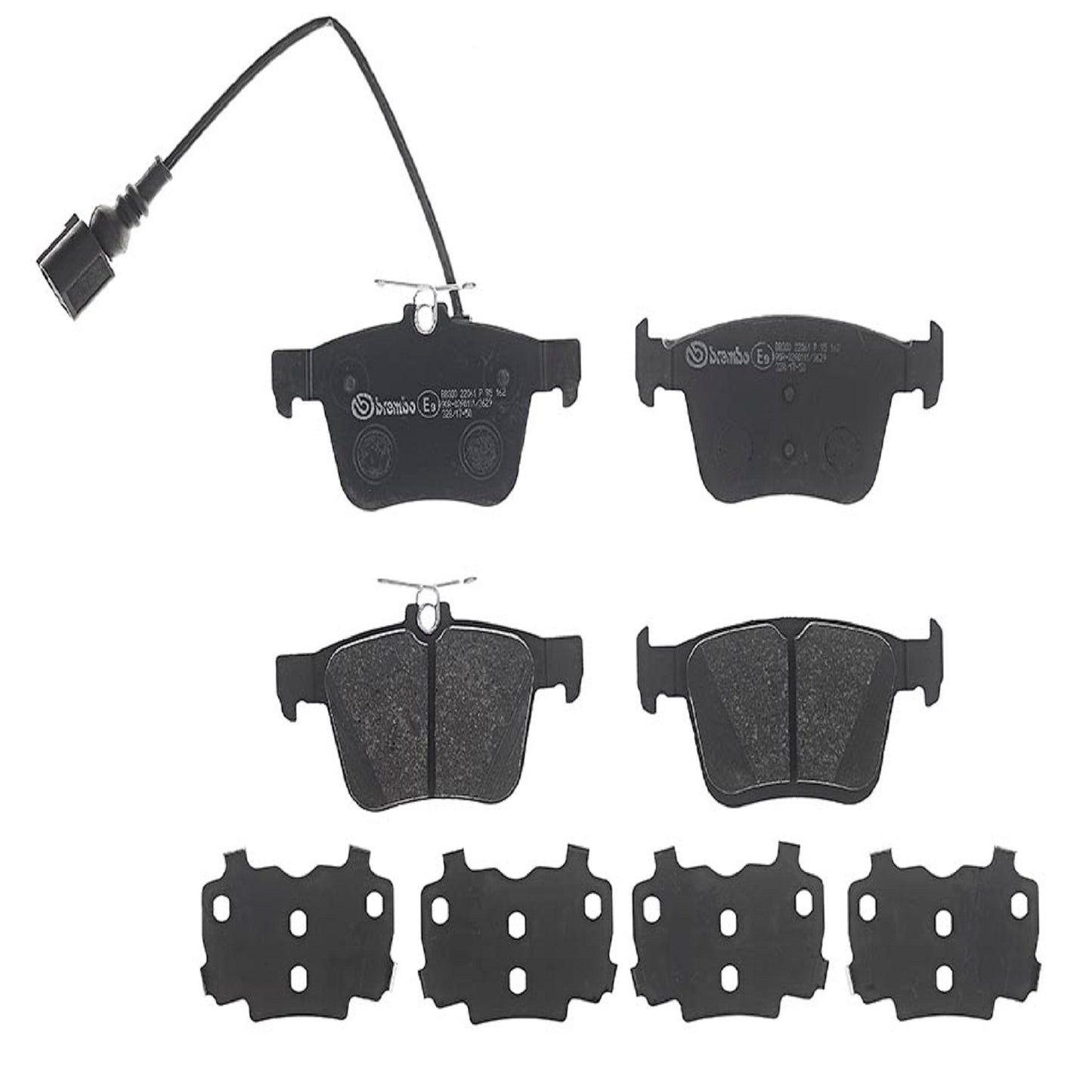 BRE-P85162 - BALATAS TRASERAS PARA AUDI RS3 BASE 2017-2020