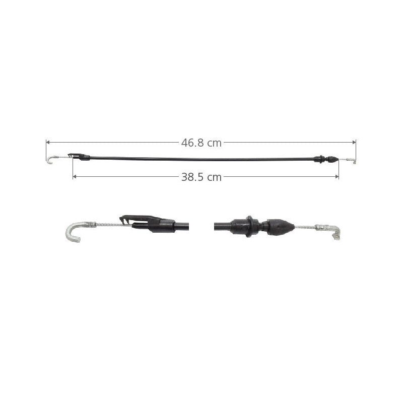 MANJ-96498 - CHICOTE CERRADURA PARA VOLKSWAGEN JETTA 2008-2015 DERECHA/IZQUIERDA DELANTERA