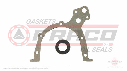 TCX-6040031 - EMPAQUE DE TAPA DE DISTRIBUCION PARA CHEVROLET CHEVY L4 1.6 L. 8 V. SOHC 1996-2012