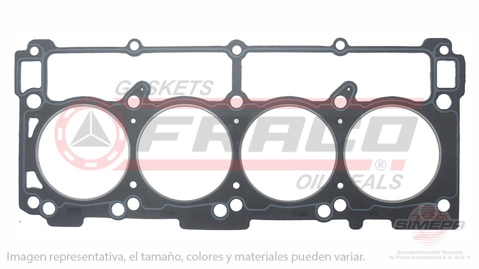 HGX-1182106-SM - EMPAQUE DE CABEZA PARA CHRYSLER 300 V8 5.7 L 16 V. HEMI 2005-2016
