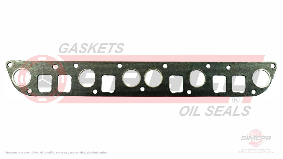 MSX-0260065 - EMPAQUE MULTIPLE DE ADMISION Y ESCAPE UNIDOS PARA JEEP CHEROKEE L6 4.0 L 12 V 242 CID 1991-1998