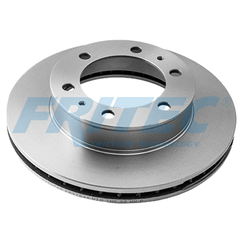FR-27044 PAR DISCOS DE FRENO DELANTEROS TOYOTA HILUX BASE 4 CIL 2.7L 2012-2013
