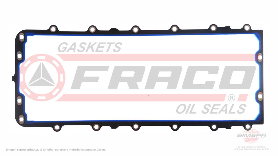 OSX-2612001 - EMPAQUE DE CARTER PARA FORD E-350 V10 6.8 L 20V 20 V SOHC VIN S 1997-2003