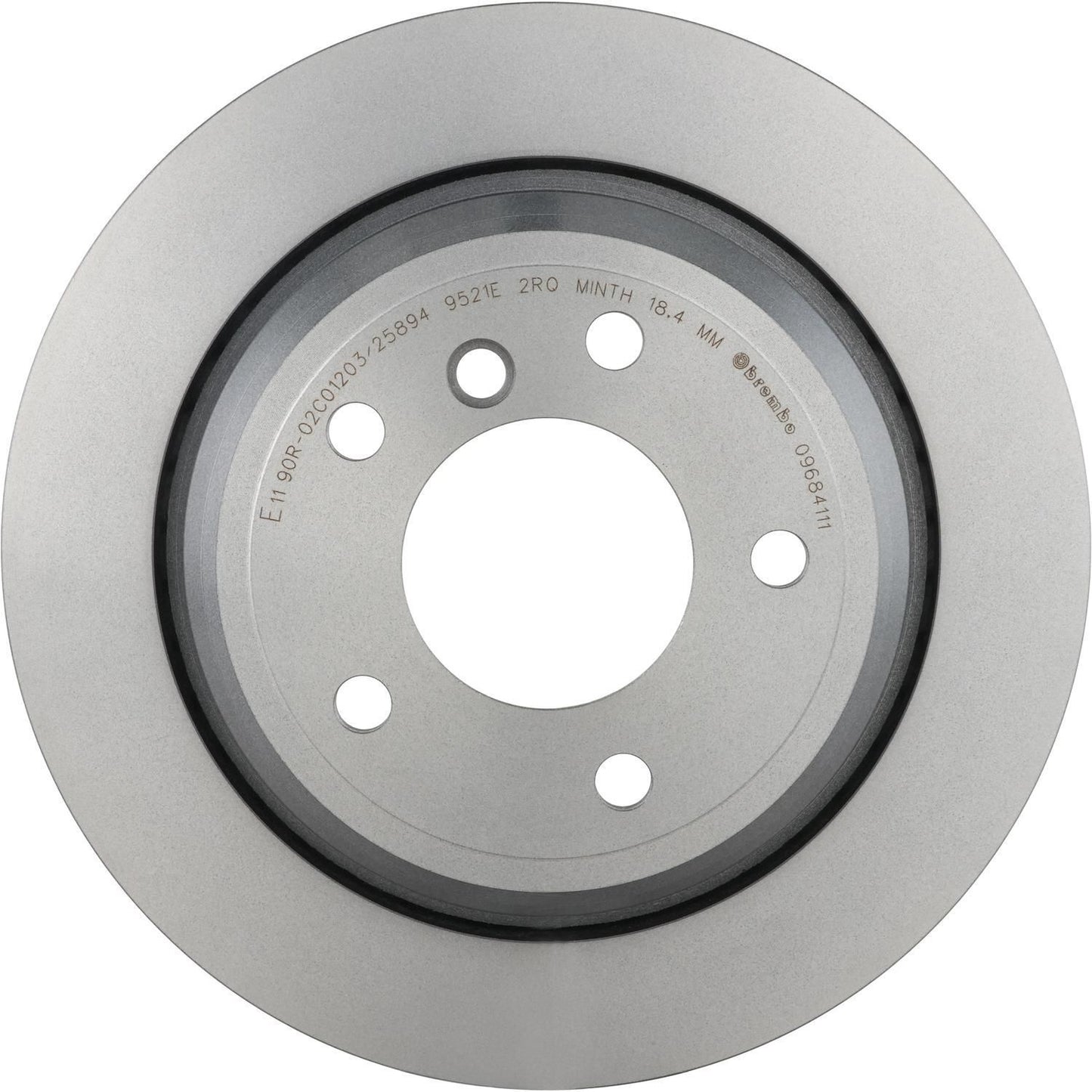 BRE-09.6841.11 - PAR DE DISCOS DE FRENO TRASEROS PARA BMW 525I BASE 2001-2003