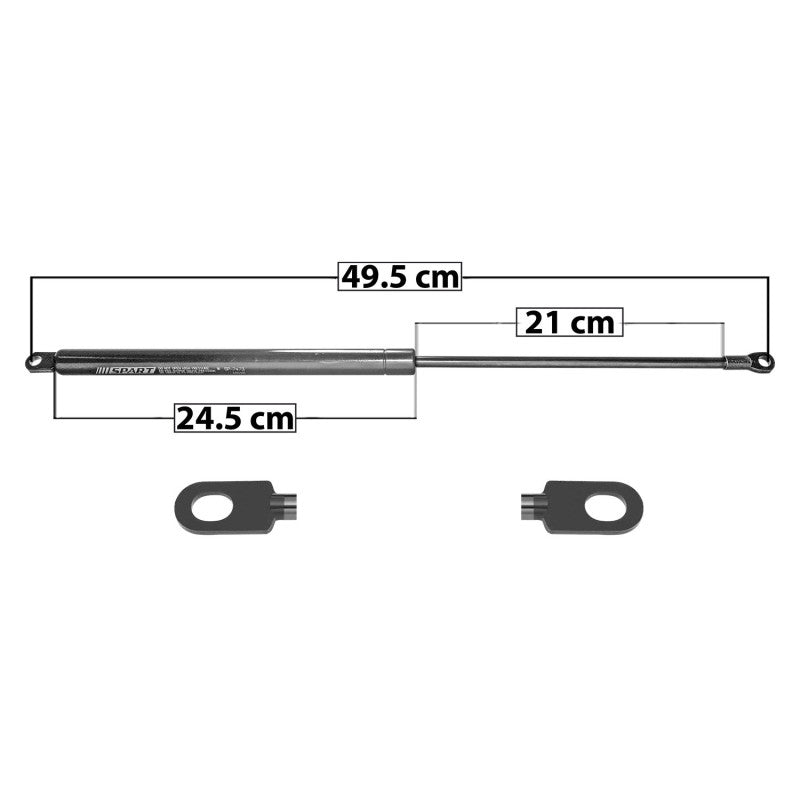 MANJ-14069 - AMORTIGUADOR 5TA PUERTA PARA VOLKSWAGEN CARIBE 1977-1987