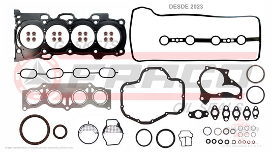 FSX-8040325 - JUEGO DE EMPAQUES PARA LEXUS HS250H L4 2.4 L 16 V. DOHC 2AZFXE 2010-2012