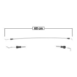 MANJ-107384 - CHICOTE CERRADURA PARA MERCEDES-BENZ SPRINTER 2012-2018 DERECHO DELANTERA