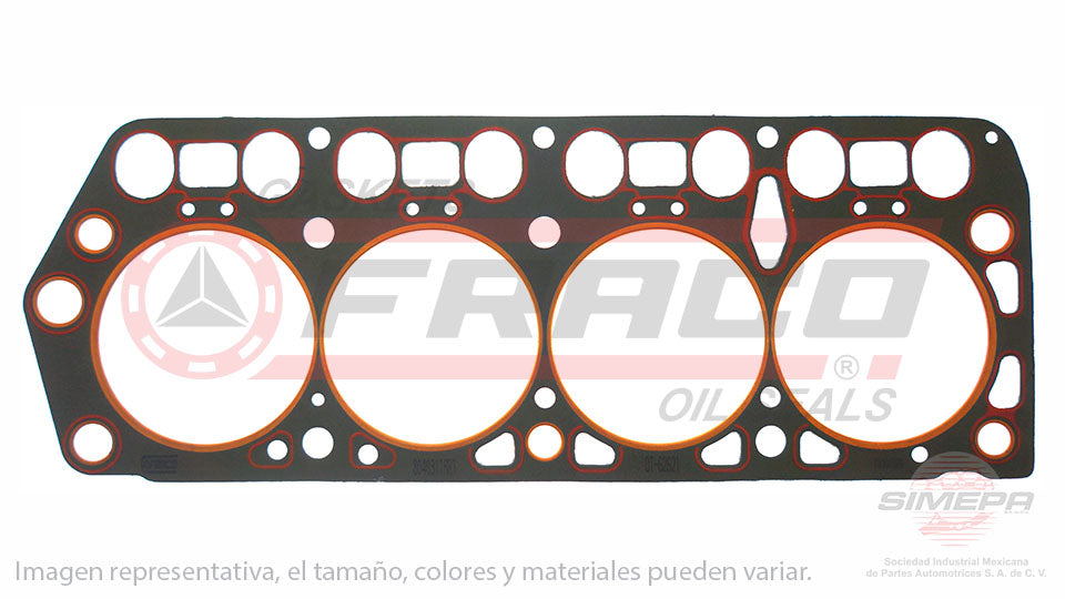 HGX-8040311-ART - EMPAQUE DE CABEZA PARA TOYOTA VAN L4 2.2 L 8 V. OHC 4YEC 1986-1989