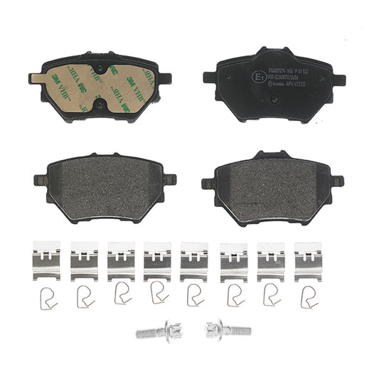 BRE-P61122 - BALATAS TRASERAS PARA PEUGEOT 3008 ALLURE 2018-2019