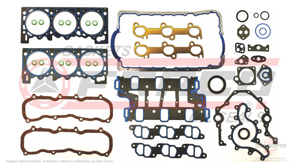 FSX-2662081 - JUEGO DE EMPAQUES PARA FORD AEROSTAR V6 4.0 L OHV 12 V. OHV 1995-1997