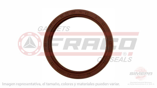 S-080071-V - RETEN DE CIGÜEÑAL PARA NISSAN HIKARI L4 1.6 L E16 8 V. SOHC E16 I/S 1987-1992