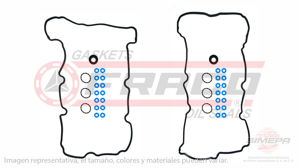 VSX-2662062 - EMPAQUE DE TAPA PUNTERIAS PARA FORD ESCAPE V6 3.0 L DOHC 24 V. DURATEC 2009-2012