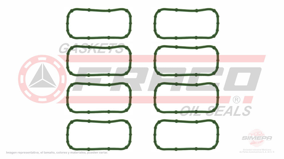 MIX-3082171 - EMPAQUE MULTIPLE DE ADMISION PARA CHEVROLET CAMARO V8 6.2 L 16 V. OHV LS3 L99 2010-2015